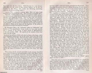 Eels : Migration, Myth, and the Market Stall. An article printed in 1864, written by William Houghton. 27 pages.