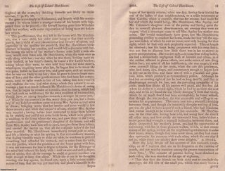 The Life of Colonel Hutchinson : Governor of Nottingham Castle during the Long Parliament. An article printed in 1808, written by Francis Jeffrey. 25 pages.