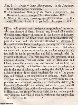 Cotton and Commerce: The Rise of Britain's Industrial Powerhouse. An article printed in. COTTON'S ASCENT: HOW A. SINGLE.