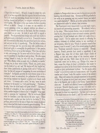 Wisdom in Many Tongues: A Study of Ancient and Modern Proverbs. An article printed in 1868, written by James Davies. 36 Pages.