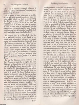 Early Ireland Recovered: Romilly's Editions of Gaelic Chronicles. An article printed in 1868, written by Samuel Ferguson. 22 pages.
