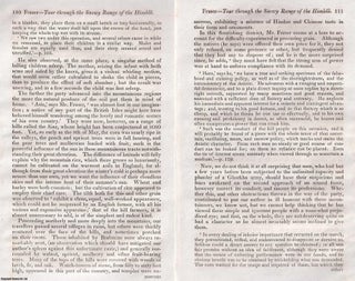 Across the Himalaya: Fraser's Passage and the Ghurka Encounter. An article printed in 1820, written by John Barrow. 28 pages.