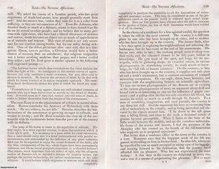 Nervous Afflictions Explained: John Reid on Hypochondriasis. An article printed in 1822, written by Robert Gooch. 14 pages.