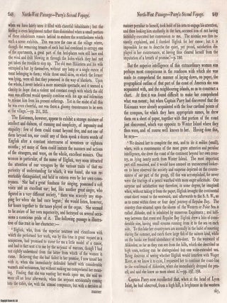 Parry's Second Voyage with HMS Fury & Hecla: Renewed Efforts Toward the Northwest Passage. An article printed in 1823, written by John Barrow. 41 pages.