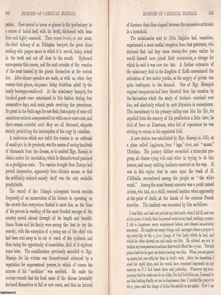 Cardinal Massaja in Ethiopia: A Missionary Life on the Frontier. An article printed in 1893, written by Ellen M. Clerke. 27 Pages.