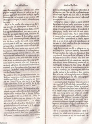 Canals, Railroads, and the Economics of Movement. An article printed in 1825, written by John Barrow. 29 pages.