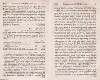 Measuring Empire: Colquhoun on Britain's Wealth and Reach. An article printed in 1815, written by Robert Southey. 35 Pages.