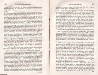 Improving the North: The Sutherland Estate and Scottish Salmon. An article printed in 1842, written by W. J. Broderip. 21 pages.
