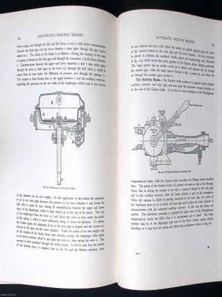 Continuous Railway Brakes, 1908. Including a Colour Sectional Diagram showing a Westinghouse Quick-Acting Compressed-Air Brake. A complete section from Modern Power Generators, edited by James Weir French.
