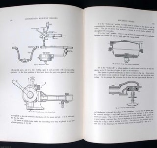 Continuous Railway Brakes, 1908. Including a Colour Sectional Diagram showing a Westinghouse Quick-Acting Compressed-Air Brake. A complete section from Modern Power Generators, edited by James Weir French.