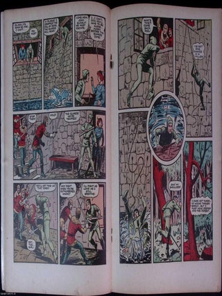 The Black Arrow by Robert Louis Stevenson. Classics Illustrated Issue #31. First printed c.1956.