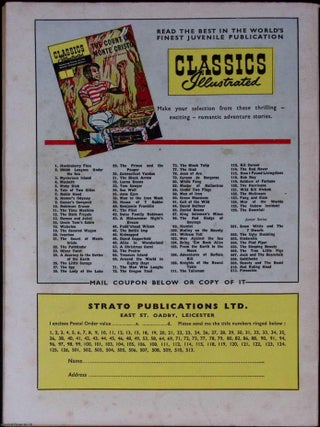 The House of the Seven Gables by Nathaniel Hawthorne. Classics Illustrated Issue #38. First printed c.1958.