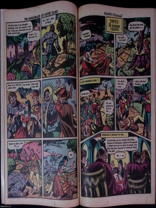 The Hunchback of Notre Dame by Victor Hugo. Classics Illustrated Issue #56. First printed c.1959.