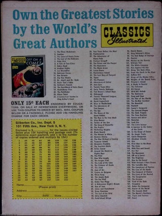 Les Miserables by Victor Hugo. Classics Illustrated Issue #92. First printed c.1960.