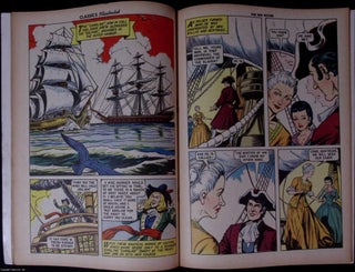 The Red Rover by James Fenimore Cooper. Classics Illustrated Issue #114. First printed c.1954.