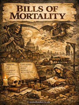 London Bills of Mortality, 1783-1823. A modern reprint collection spanning 40 years of London General Bills of Christenings, Burials, and Mortality. With a short introductory essay, and a colour cover.