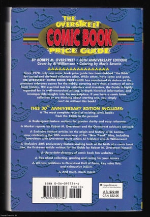 The Overstreet Comic Book Price Guide #30, 2000.