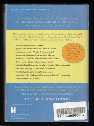 The Overstreet Comic Book Price Guide #31, 2001.