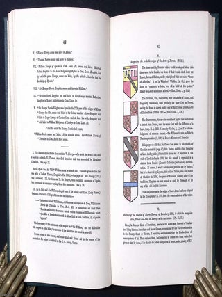 Miscellanea Palatina : Consisting of Genealogical Essays illustrative of Cheshire and Lancashire Families, and of a Memoir on the Cheshire Domesday Roll, compiled from Original Authorities ; the Lancashire House of Le Noreis or Norres ; and other related material.