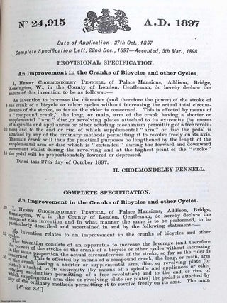 Specifications of Inventions, 1897. Vol CXXV, Nos 24,801-25,000.