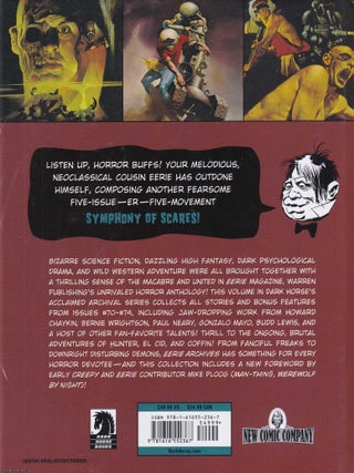 Eerie Archives. Volume 15 : Collecting Eerie #70-74. HARDCOVER.