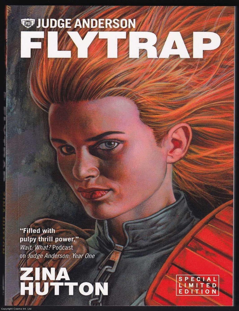 Item #375712 Judge Anderson : Flytrap. By Zina Hutton. Signed by the Author, Limited Edition...
