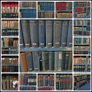 The Builders' Journal & Architectural Record, 1900-1913. A group of 11 volumes, between v11 and v37 (see details for specific volumes). Priced as a collection.