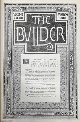 The Builder, 1902-1939. A long run of 44 volumes, between v82 and v157 (see details for specific volumes). Priced as a collection.