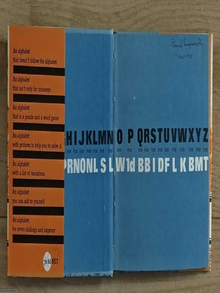 Cockney Alphabet. Designed & Illustrated by Rufus Segar.