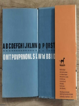 Cockney Alphabet. Designed & Illustrated by Rufus Segar.