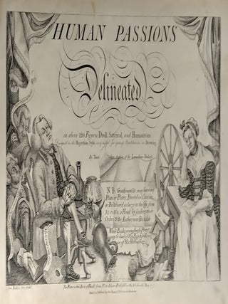 Tim Bobbin's Human Passions Delineated in above 120 Figures, Droll, Satyrical, and Humerous : Design'd in the Hogarthian Style.