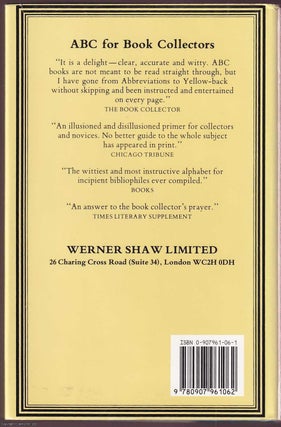 ABC for Book Collectors. 7th Edition. By John Carter. Revised by Nicolas Barker.