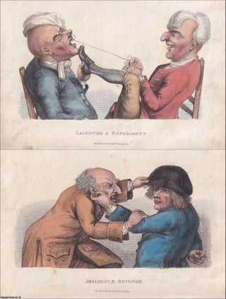 The Passions, Humourously Delineated by Timothy Bobbin. 15 Hand Coloured Plates from the famous 1810 edition. Printed for Edward Orme, by J. Hayes, Westminster.