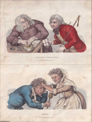 The Passions, Humourously Delineated by Timothy Bobbin. 15 Hand Coloured Plates from the famous 1810 edition. Printed for Edward Orme, by J. Hayes, Westminster.