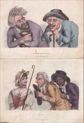 The Passions, Humourously Delineated by Timothy Bobbin. 15 Hand Coloured Plates from the famous 1810 edition. Printed for Edward Orme, by J. Hayes, Westminster.