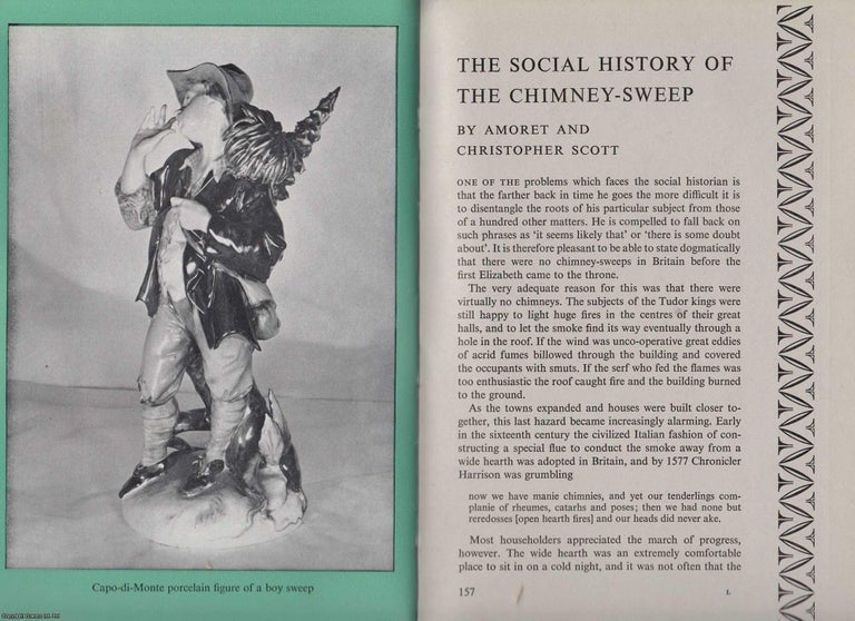 Item #375917 The Social History of the Chimney-Sweep. An original article from the Saturday Book,...