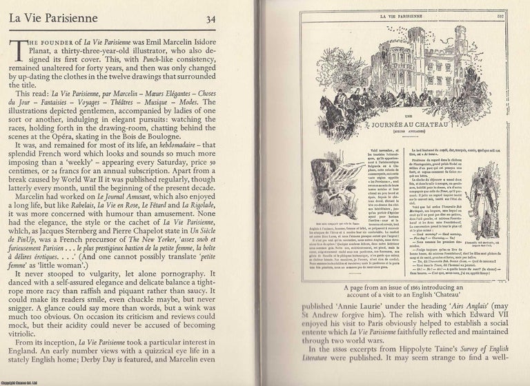 Item #375944 La Vie Parisienne : The French Magazine founded in 1863. An original article from...