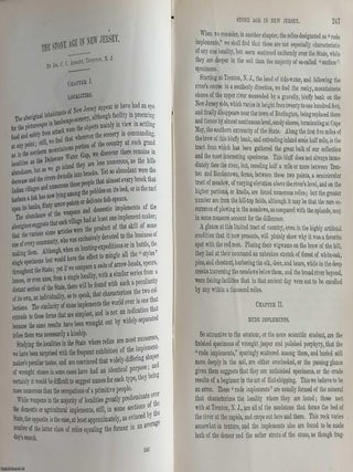 The Stone Age in New Jersey by C.C. Abbott, 135 pages & 223 figures ; Eulogy on Alexander. STUDIES IN SCIENCE AND HISTORY.