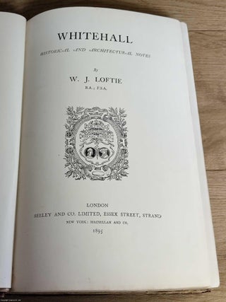 Japanese Wood-Engravings by Prof. Anderson : Antoine Watteau by Claude Phillips : Whitehall by W.J. Loftie. The Portfolio Monographs 1895.