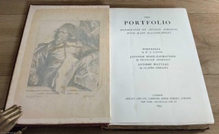 Japanese Wood-Engravings by Prof. Anderson : Antoine Watteau by Claude Phillips : Whitehall by W.J. Loftie. The Portfolio Monographs 1895.