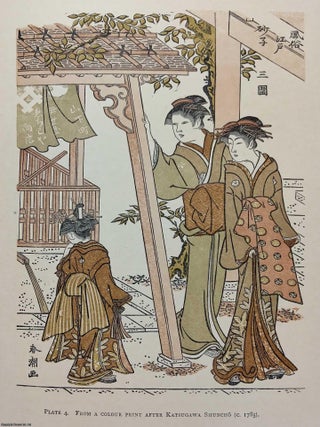 Japanese Wood-Engravings by Prof. Anderson : Antoine Watteau by Claude Phillips : Whitehall by W.J. Loftie. The Portfolio Monographs 1895.