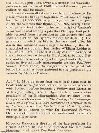 Portrait of an Obsession : The Life of Sir Thomas Phillipps, the world's greatest book collector.
