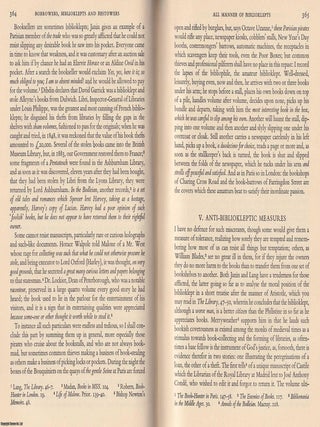 The Anatomy of Bibliomania