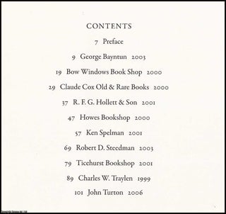 English Country Bookshops. Being a Further Part of a Pictorial Record of The Antiquarian Book Trade : Portraits & Premises.