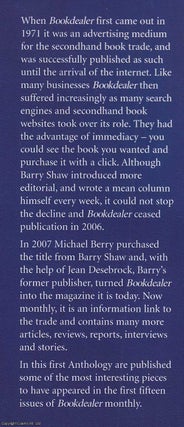 Fully Booked. Bookdealer Anthology. Volume One.