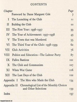 The Left Book Club : An Historical Record.