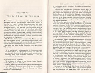 The Left Book Club : An Historical Record.