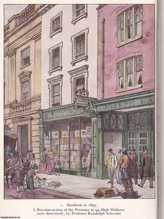 A Batsford Century : The Record of a Hundred Years of Publishing and Bookselling 1843-1943. Hector Bolitho.