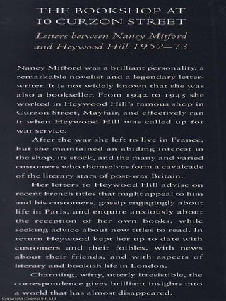 The Bookshop at 10 Curzon Street : Letters between Nancy Mitford and Heywood Hill 1952-73.