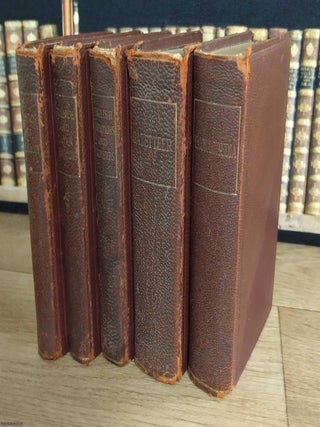 Asprey's Luxury 5 Volume Set : Asprey's Gazetteer of the World; Familiar English. TINY 5 VOLUME ASPREY'S REFERENCE.